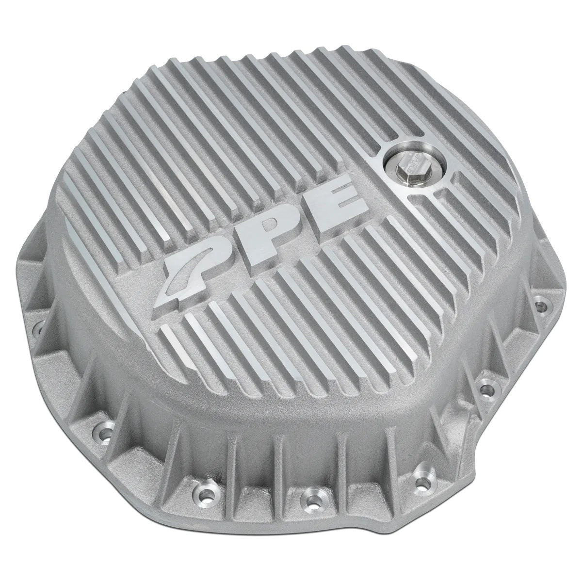PPE 138051000 HD Cast Aluminum Rear Differential Cover with Raw Finish | 2001-2019 GM Silverado/Sierra 2500HD/3500HD