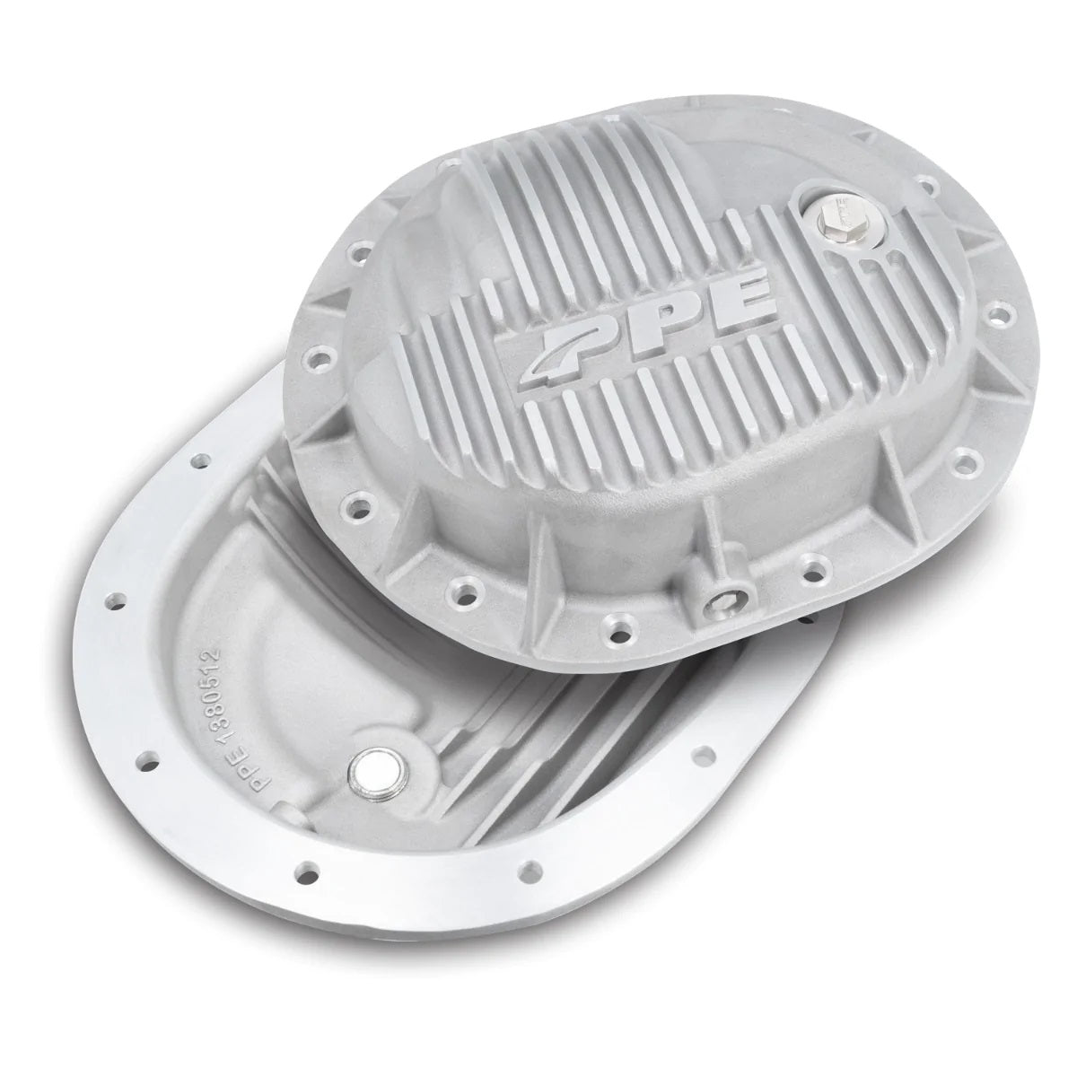 PPE 138051200 Heavy Duty Cast Aluminum Rear Differential Cover with Raw Finish | 2014-2022 GM Silverado/Sierra 1500