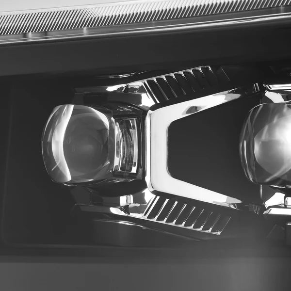 AlphaRex 880239 NOVA Series Black LED Projector Headlights | 2014-2015 GM Chevrolet Silverado 1500