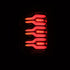 AlphaRex 620040 LUXX Series Alpha Black LED Tail Lights | 2015-2019 GM Silverado/Sierra 2500HD/3500HD