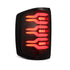 AlphaRex 620030 LUXX Series Black LED Tail Lights | 2015-2019 GM Silverado/Sierra 2500HD/3500HD