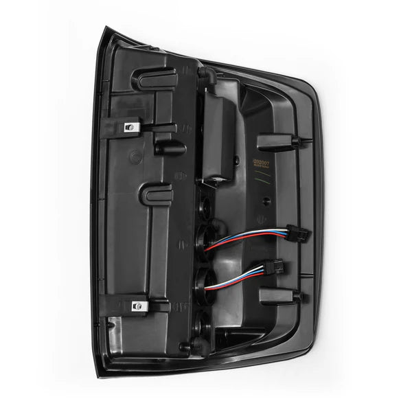 AlphaRex 620010 PRO Series Jet Black LED Tail Lights | 2015-2019 GM Silverado/Sierra 2500HD/3500HD