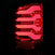 AlphaRex 620020 PRO Series Red Smoke LED Tail Lights | 2015-2019 GM Silverado/Sierra 2500HD/3500HD