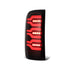 AlphaRex 630040 LUXX Series Black LED Tail Lights | 2014-2018 GM/GMC Sierra 2500HD/3500HD