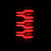 AlphaRex 630040 LUXX Series Black LED Tail Lights | 2014-2018 GM/GMC Sierra 2500HD/3500HD