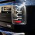 AlphaRex 641040 LUXX Series Black LED Tail Lights | 2007-2009 Dodge RAM 2500/3500