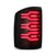 AlphaRex 630050 LUXX Series Black/Red LED Tail Lights | 2014-2018 GM Chevrolet Sierra 2500HD/3500HD