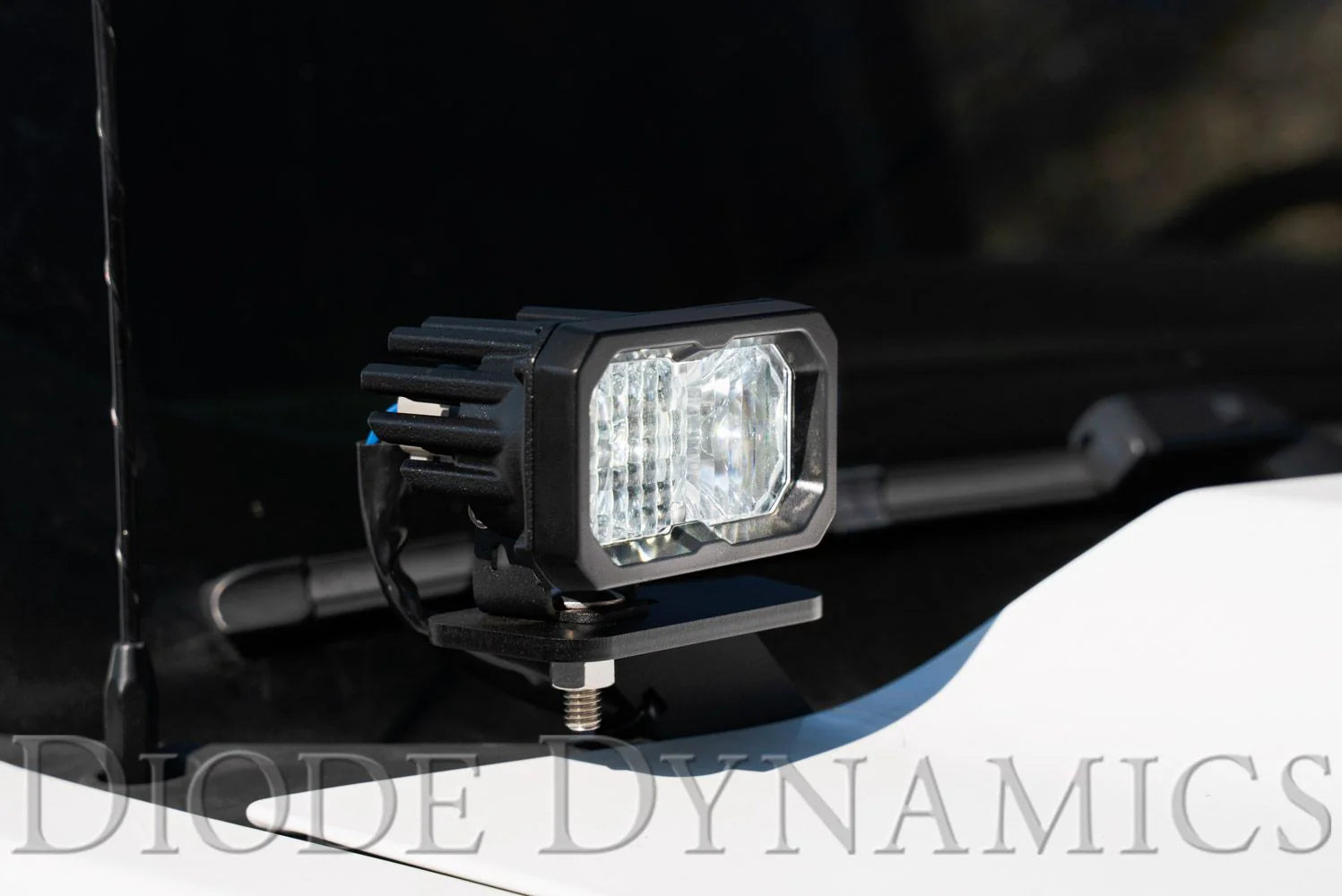 Diode Dynamics DD7552 Stage Series Ditch Light Kit w/ C2 Sport LED Pods, White Color & Combo Beam Pattern | 2017-2022 Ford F250/F350 Super Duty