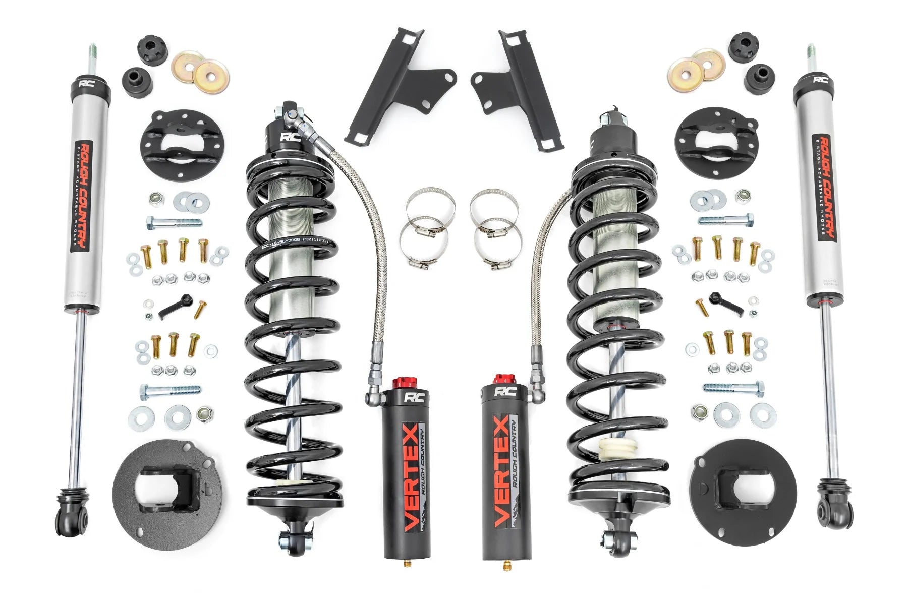 Rough Country 31014 4.5-6 Inch Coilover Conversion Upgrade Kit (Vertex/V2) | 2014-2025 RAM 2500 4WD