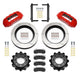 Wilwood Truck Rear Brake Kit (Red Calipers) | 2011-2019 GM Silverado/Sierra 2500HD/3500HD