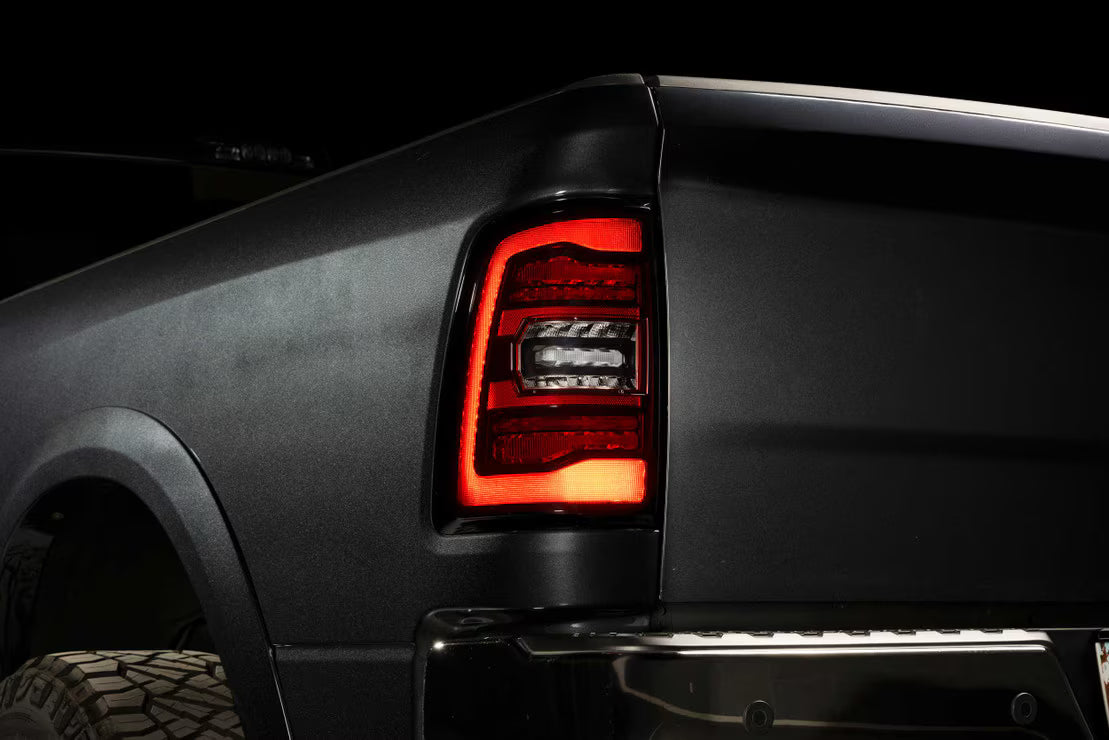 Morimoto LF725 GEN 2 XB LED Tail Lights - Red Pair | 2009-2018 Dodge RAM 1500/2500/3500