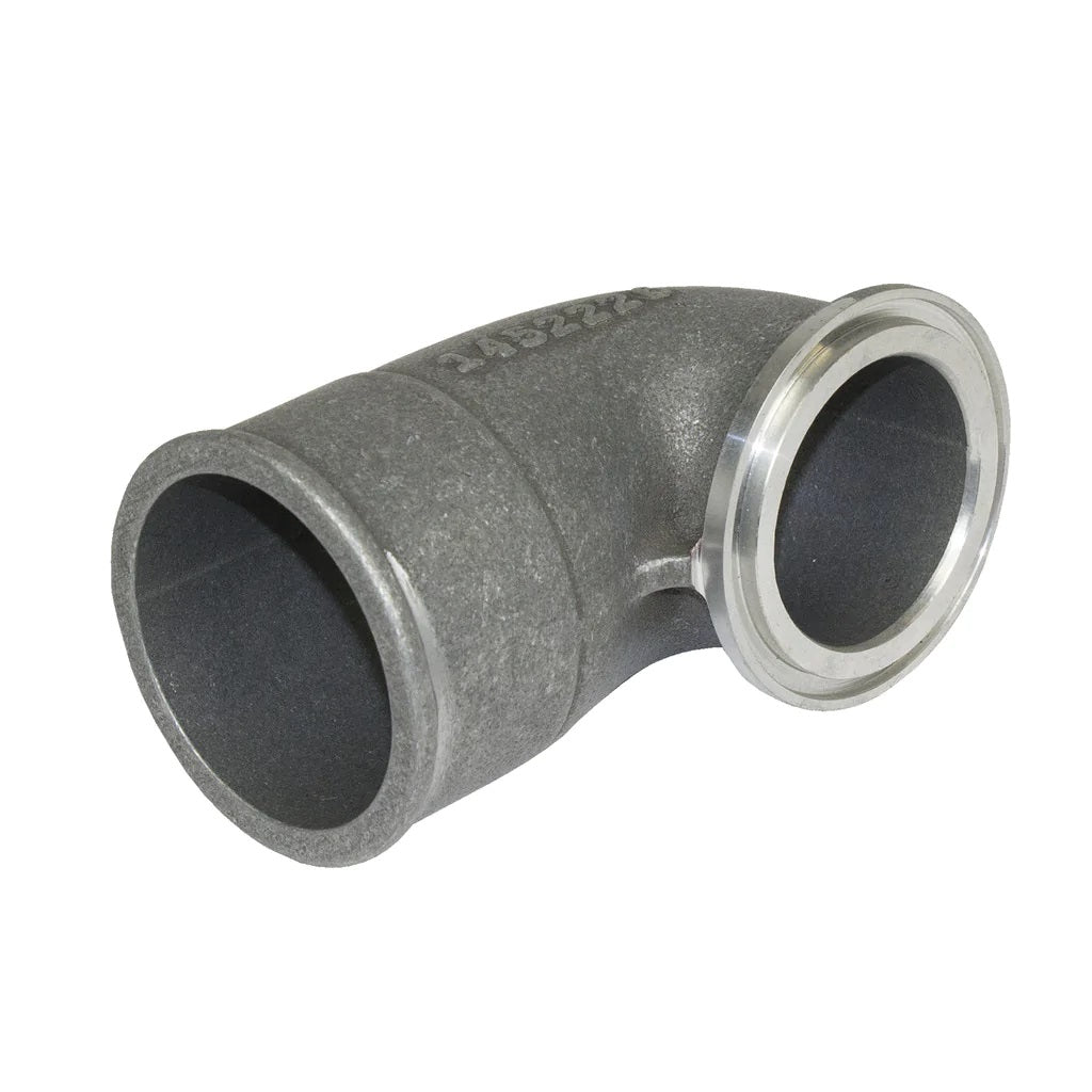 BD Diesel 1452226 90 Degree Elbow Turbo Outlet Adapter | 2003-2007 RAM 2500/3500 5.9L Cummins