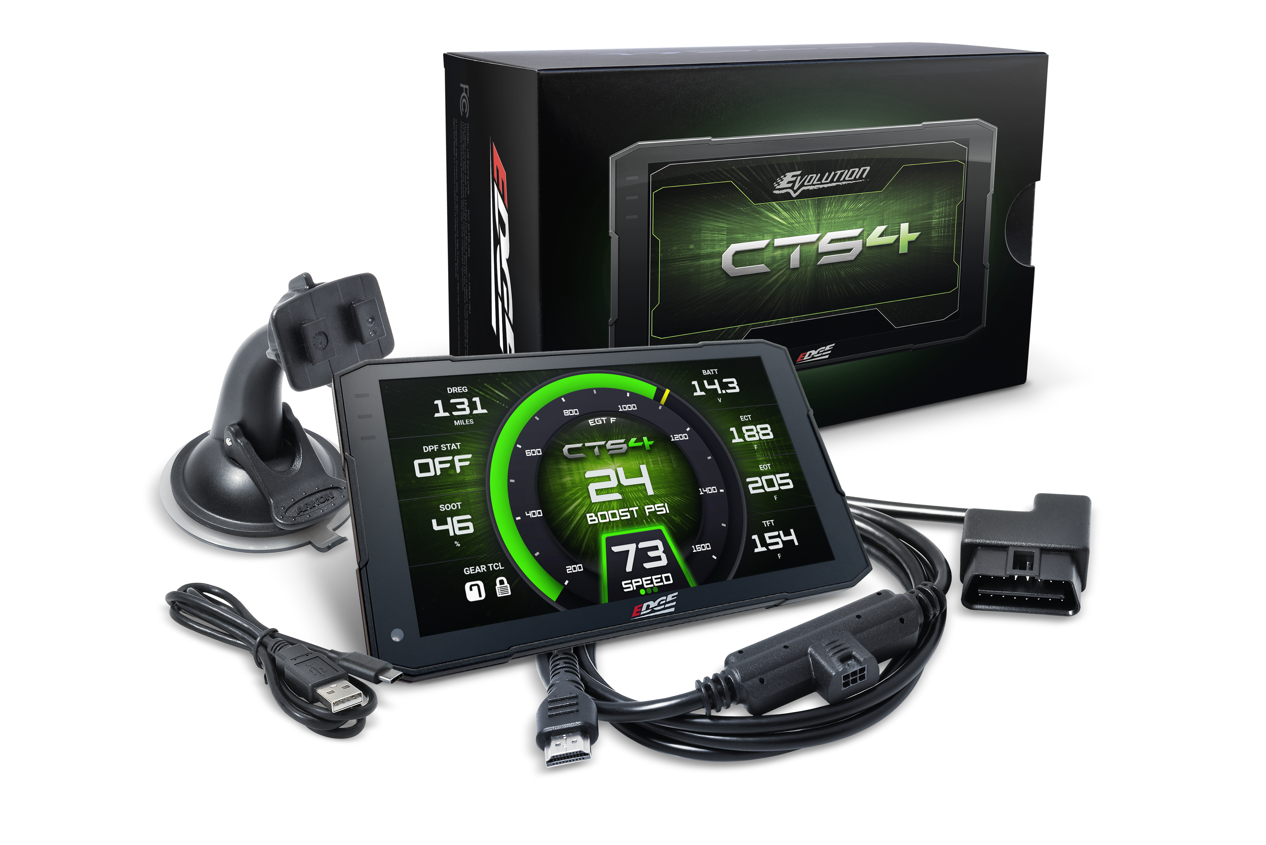 Edge 85803 Evolution CTS4 | 2020-2023 GM 2500HD/3500HD 6.6L L8T gas V8