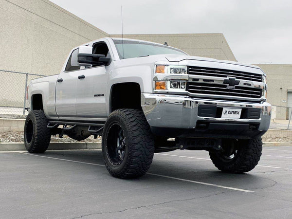 AlphaRex 880225 PRO Halogen Chrome Headlights | 2015-2019 GM Chevrolet Silverado 2500HD/3500HD