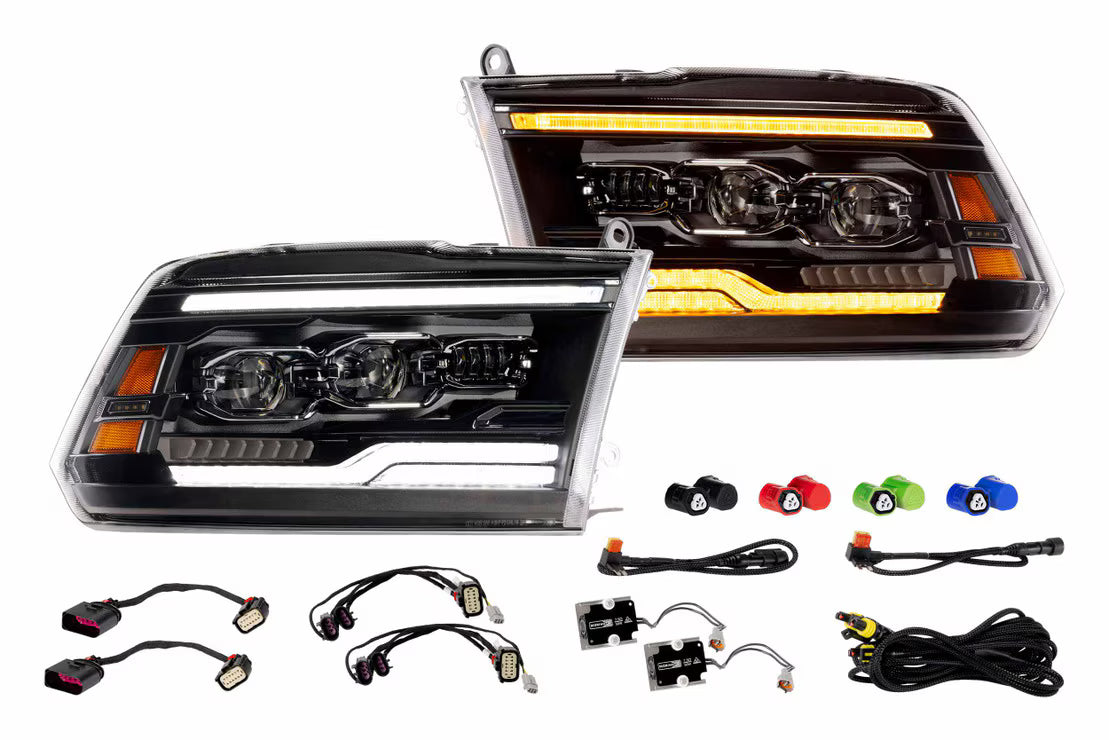 Morimoto LF2-520 XB Evo LED Headlights (Set) | 2009-2018 Dodge RAM 1500