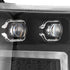 AlphaRex 880237 NOVA Series Black LED Projector Headlights | 2016-2018 GM Chevrolet Silverado 1500