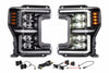 Morimoto LF2-503Y XB EVO Hybrid LED Headlights (Pair) | 2017-2019 Ford F250/F350 Super Duty 4WD