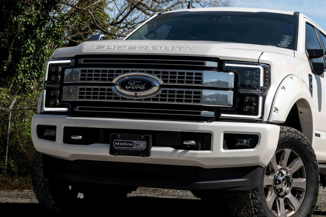 Morimoto LF2-503Y XB EVO Hybrid LED Headlights (Pair) | 2017-2019 Ford F250/F350 Super Duty 4WD