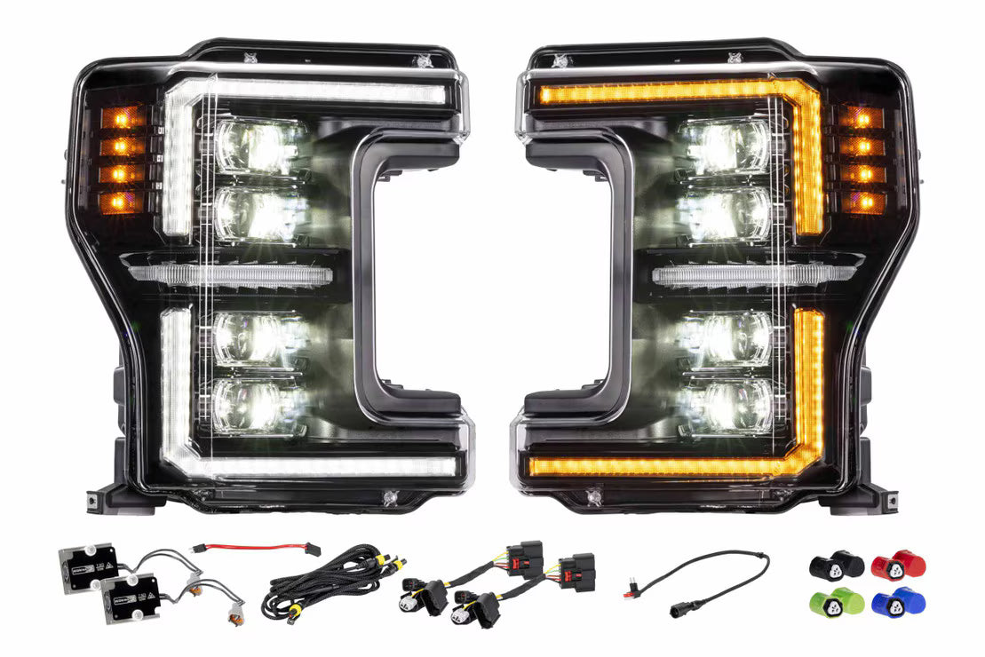 Morimoto LF2-503 XB EVO LED Headlights (Pair) | 2017-2019 Ford F250/F350 Super Duty 4WD