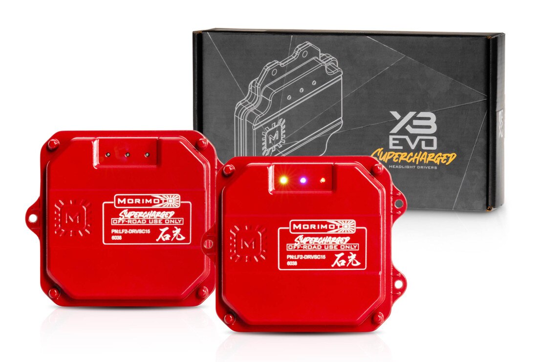 Morimoto LF2-DRVSC15 XB EVO Supercharged Drivers (Pair) | 2017-2019 Ford F250/F350 Super Duty 4WD