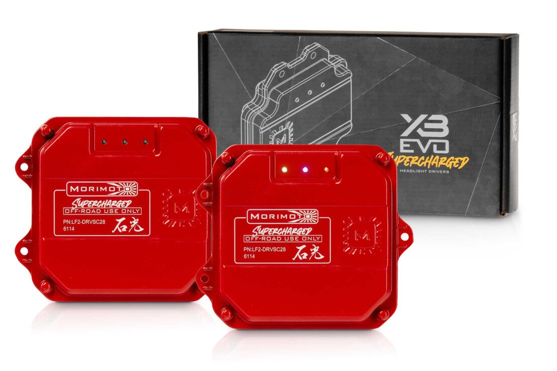 Morimoto LF2-DRVSC28 XB EVO Supercharged Drivers (Pair) | 2020-2022 Ford F250/F350 Super Duty 4WD