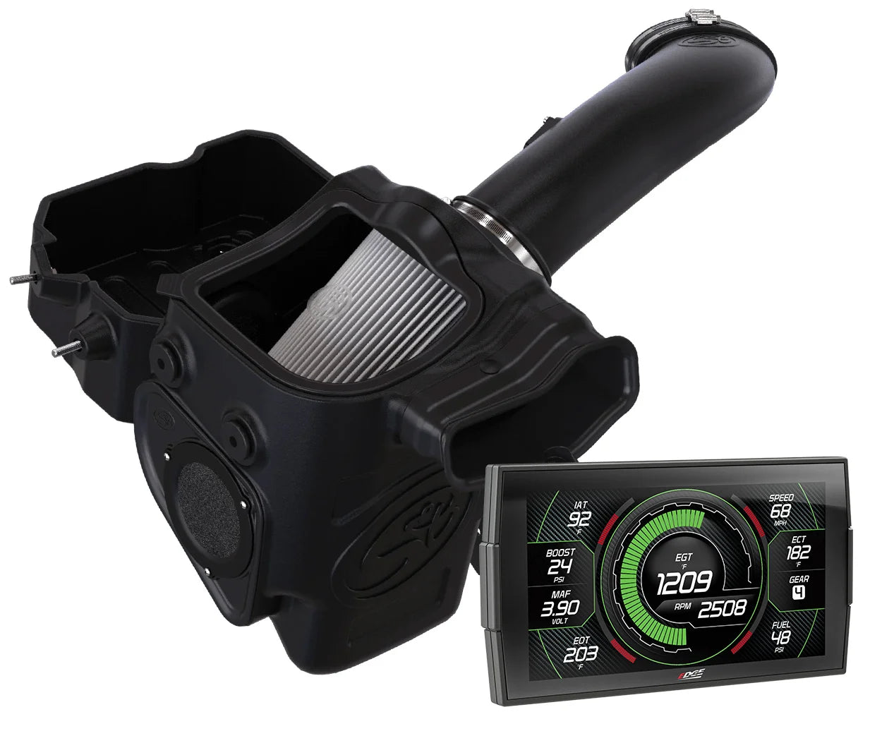 Alligator Performance Stage 1 Intake & Tuner Power Kit | 2017-2019 Ford F250/F350 6.7L Powerstroke