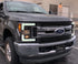 AlphaRex 880108 PRO Series Jet Black Halogen Headlights | 2017-2019 Ford F250/F350 Super Duty
