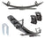 Carli CS-FPAP-LVL-17 Deaver Leaf Springs Add-A-Packs 1" inch Lift | 2017-2026 Ford F250/F350 Super Duty Powerstroke 4WD