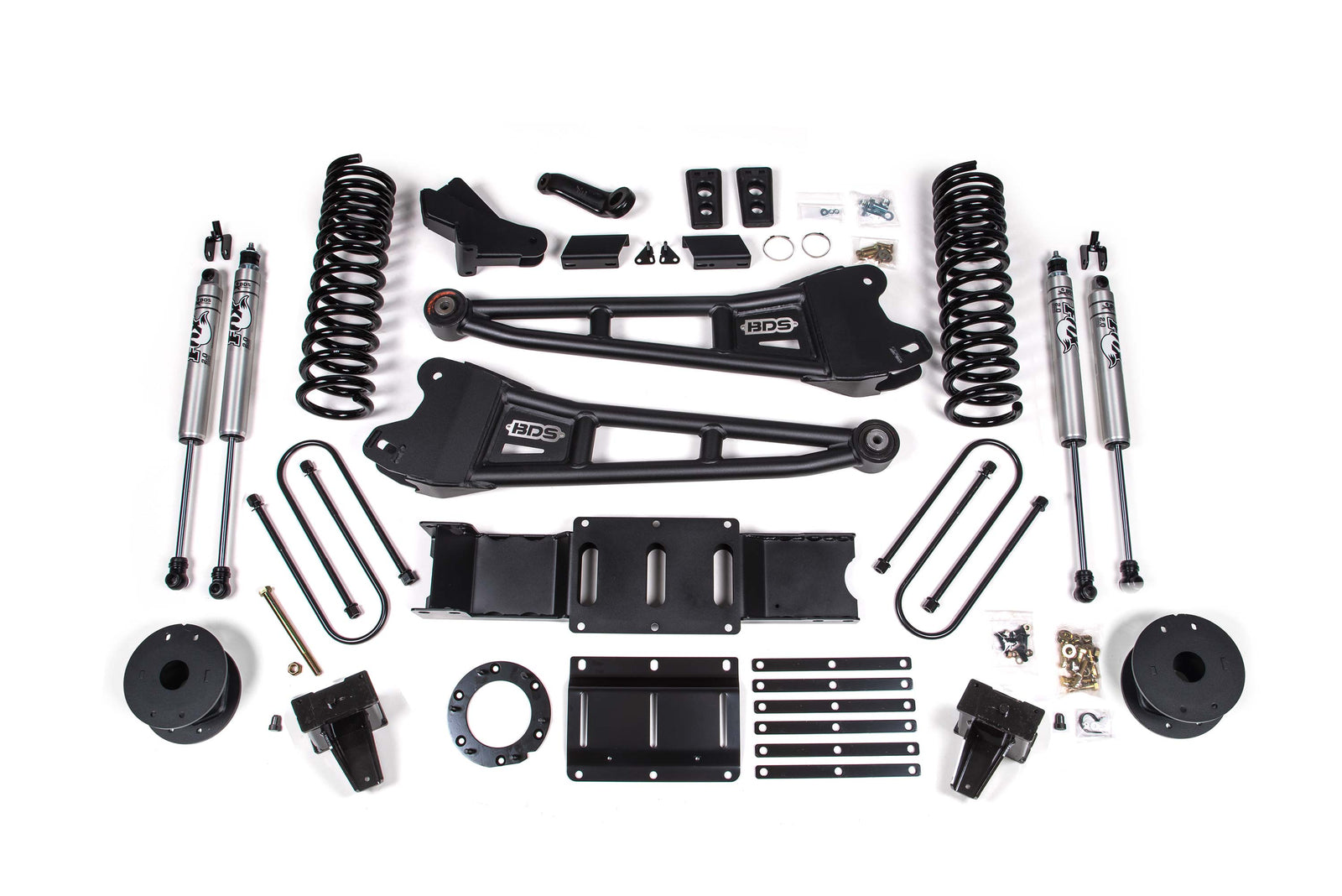 BDS 1724H 6 inch Radius Arm Lift Kit Air Ride SRW | 2019-2022 RAM 3500 6.7L Cummins