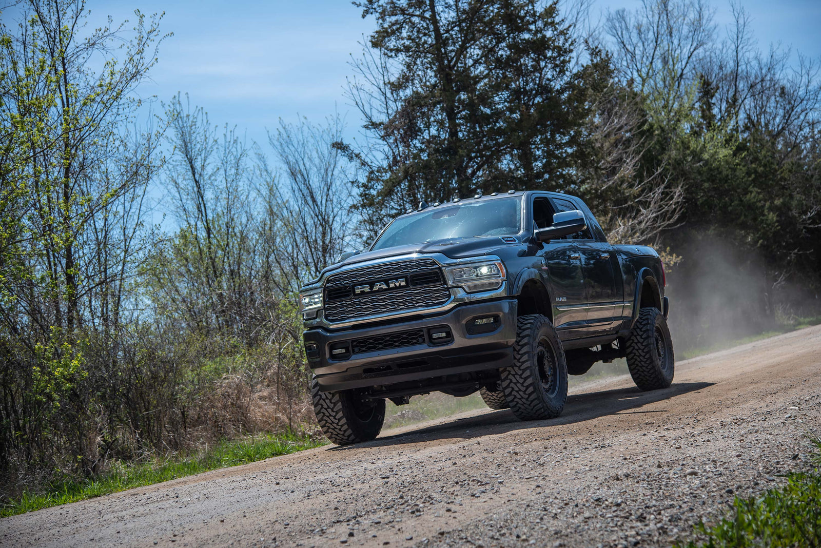 BDS 1724H 6 inch Radius Arm Lift Kit Air Ride SRW | 2019-2022 RAM 3500 6.7L Cummins