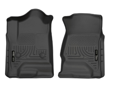 Husky 18231 Front Floor Liners | 2015-2017 GM Silverado/Sierra 1500/2500HD/3500HD