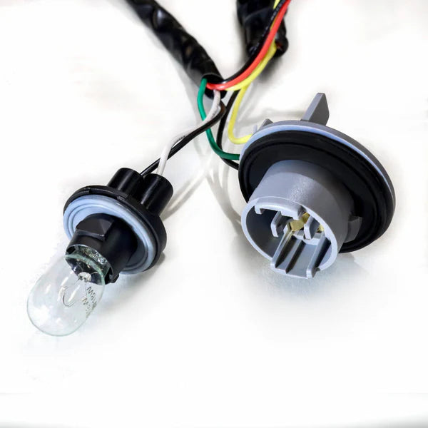 AlphaRex 640013 Stock Halogen to 09-18 RAM Tail Light Converters | 2019-2024 RAM 2500/3500