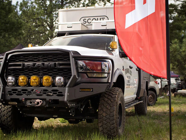 AlphaRex 880546 PRO Series Alpha Black LED Projector Headlights | 2019-2024 RAM 2500/3500