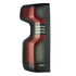 AlphaRex 620068 LUXX-Series LED Tail Lights - Black-Red | 2020-2023 GM Chevrolet Silverado 2500HD/3500HD