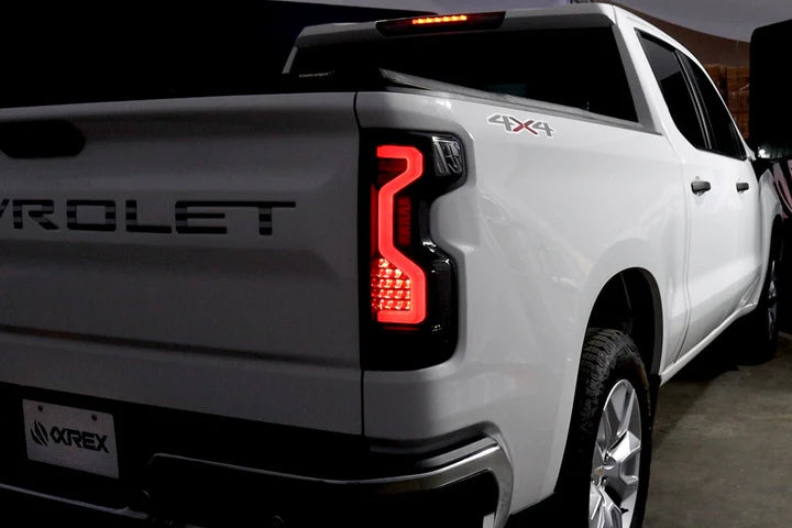 AlphaRex 620011 Stock LED Tail Light Converters | 2020-2024 GM Chevrolet Silverado 2500HD/3500HD