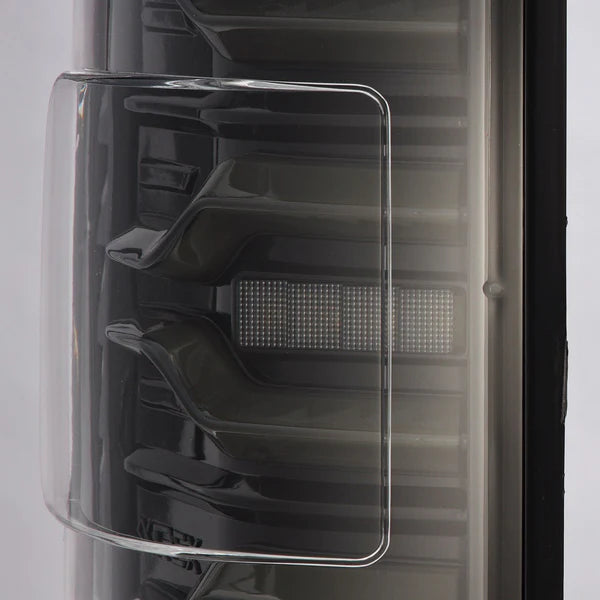 AlphaRex 640030 LUXX Series Alpha Black LED Tail Lights | 2019-2024 RAM 1500