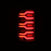 AlphaRex 640040 LUXX Series Black LED Tail Lights | 2019-2024 RAM 1500