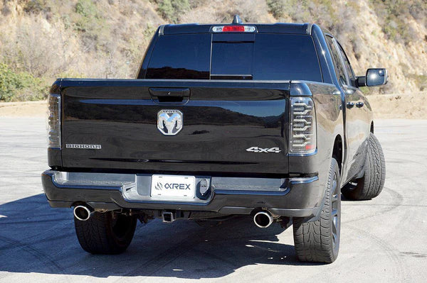 AlphaRex 640050 LUXX Series Black/Red LED Tail Lights | 2019-2024 RAM 1500