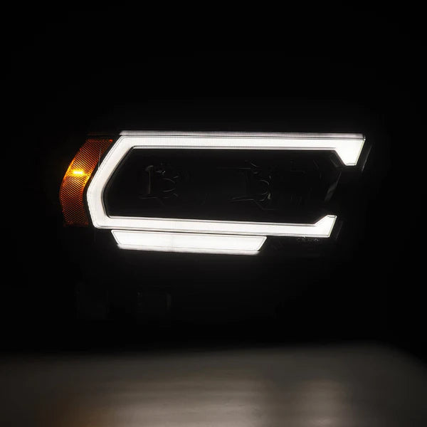 AlphaRex 880575 MKIII 2500 Style LUXX Series Alpha Black LED Projector Headlights | 2019-2024 RAM 1500