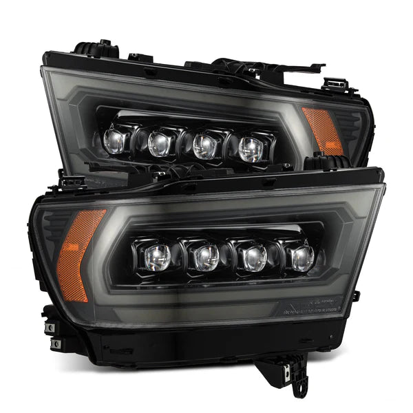 AlphaRex 880577 MKIII 2500 Style NOVA Series Alpha Black LED Projector Headlights | 2019-2024 RAM 1500
