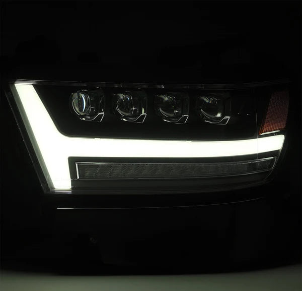 AlphaRex 880517 NOVA Chrome LED Headlights | 2019-2024 RAM 1500