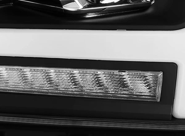 AlphaRex 880513 PRO Halogen Jet Black Headlights | 2019-2024 RAM 1500