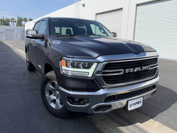 AlphaRex 880513 PRO Halogen Jet Black Headlights | 2019-2024 RAM 1500