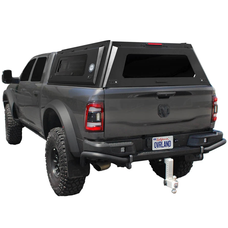 Overland 70200022 Expedition PRO+ Truck Cap - Full Window Doors | 2009-2026 RAM 2500/3500 6.4" ft Bed