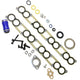 BD Diesel 1900204 EGR Cooler Gasket Kit with Square Tube | 2004-2007 Ford F250/F350 6.0L Powerstroke