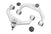 Rough Country 1958 Upper Control Arms for 3 inch Lift | 2020-2025 GM Silverado/Sierra 2500HD/3500HD