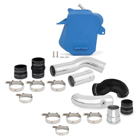 Mishimoto MMINT-F2D-11KBLP Air-to-Water Intercooler Kit | 2011-2016 Ford F250/F350 6.7L Powerstroke
