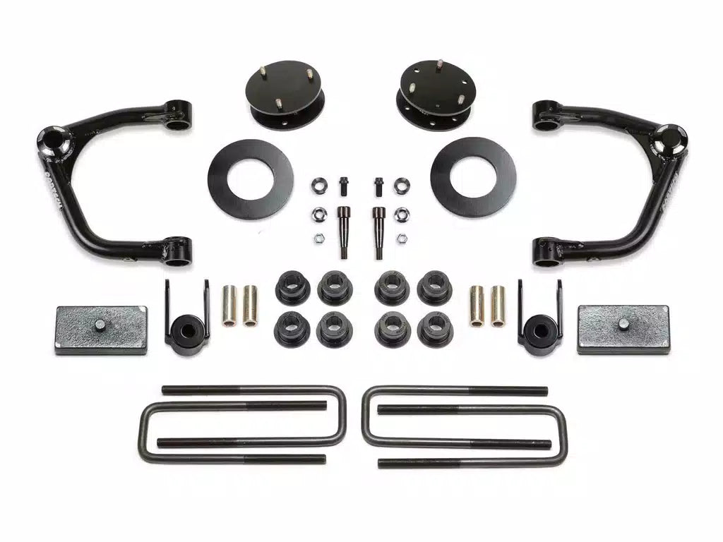 Fabtech K1214 3" Uniball UCA System w/ MAG Ride | 2025 GM Sierra/Silverado 1500 2WD/4WD