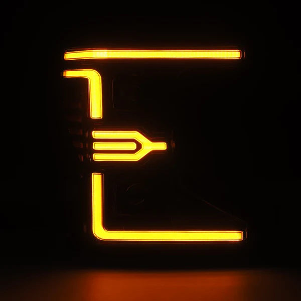 AlphaRex 880343 LUXX-Series LED Projector Headlights - Alpha-Black | 2020-2022 F250/F350 Super Duty w/ Stock Halogen Headlights