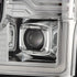 AlphaRex 880342 LUXX-Series LED Projector Headlights - Chrome | 2020-2022 F250/F350 Super Duty